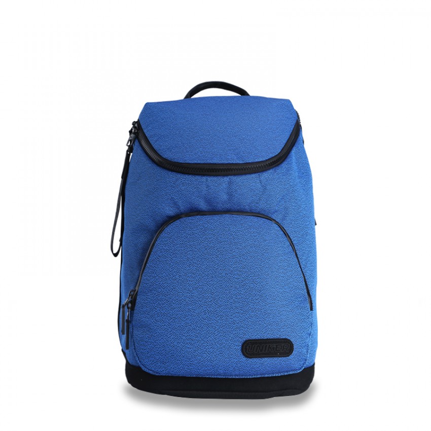 Blue business backpack 